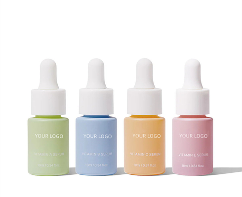 Transform Your Skincare Routine with 4-Piece Vitamin Discovery Kit A B C E Face Serum