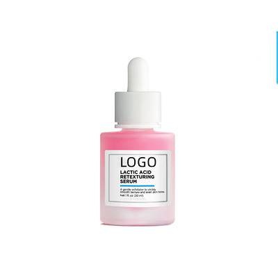 Unscented Lactic Acid Serum Gentle Exfoliation for Smoother Youthful Skin in Any Size