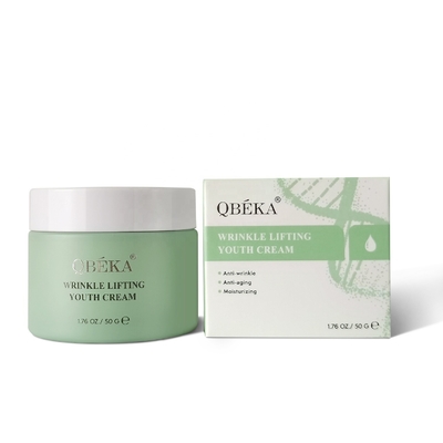 Anti-aging QBEKA Wrinkle Lifting Youth Cream with Lightening and Moisturizing Formula