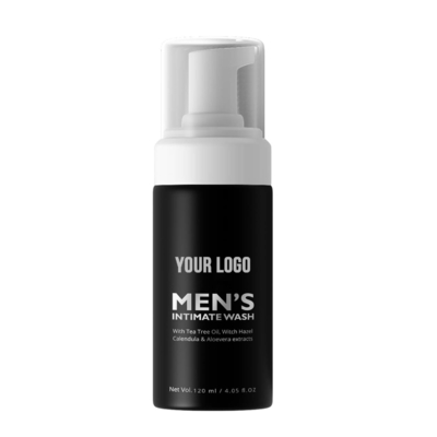 Complete Hygiene Care Solution Private Label Men's Foaming Tea Tree Oil Intimate Wash