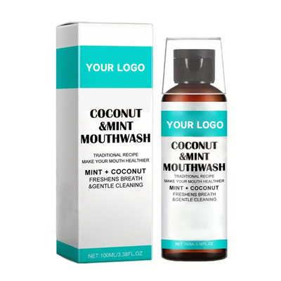 Private Label Support Alcohol-Free Oral Care Oil for Fresh Breath Improved Oral Health