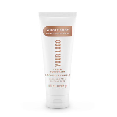 Support Private Label 72 Hour Aluminum-Free Women Deodorant Cream for Odor Control