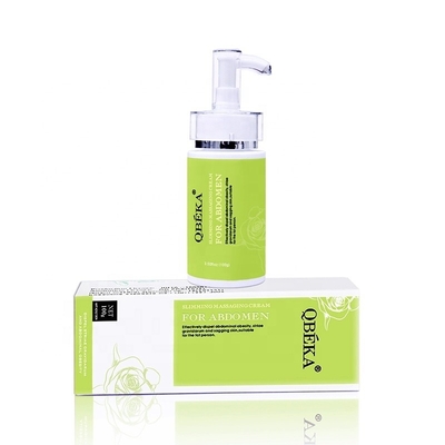 Peptides Private Label Organic Belly Slimming 3 Day Ginger Flat Fat Tummy Burner Massage Cream
