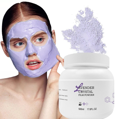 Home Peel-Off Lavender Jelly Mask Face Spa Anti Aging Hydrating Powder Mask Customized
