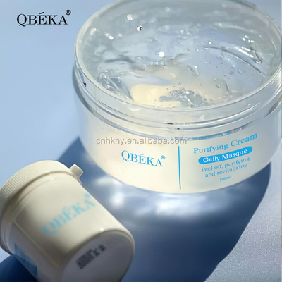 Clarifying and Repairing Cold Purifying Gelly Repairing Face Peel Cream with Peptides
