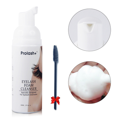 Herbal Eyelash Foam Cleanser Natural Fragrance Lash Shampoo for Deep Cleaning