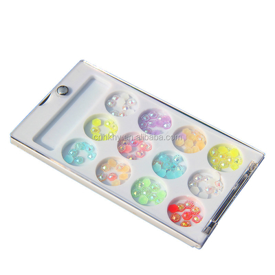 Nail Rhinestones L01 Flat Back Phone Decoration 3D Glitter Stones for Manicure Tool 45g