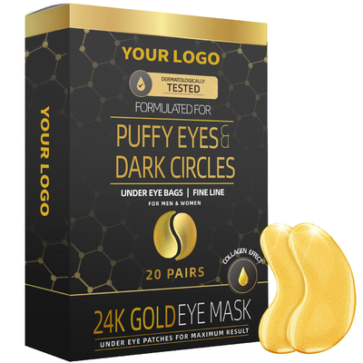 Hydrating Gold Eye Mask for Reducing Fine Lines and Wrinkles Professional QC Team