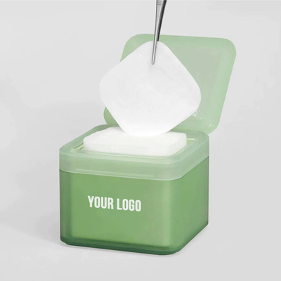 Custom Logo Daily Face Toner Pad for Female 7 Types of Square Cotton Facial Pads
