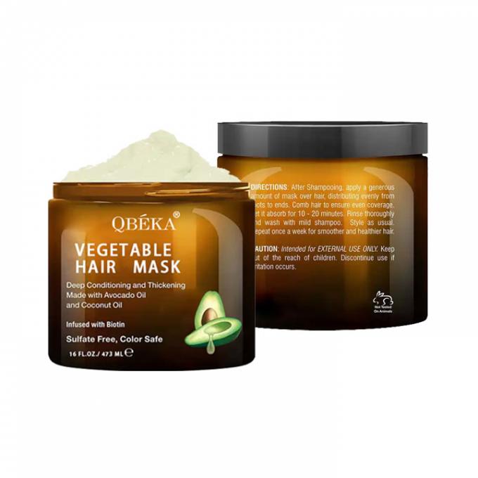 473ml Deep Conditioning Hair Mask Biotin Hair Mask For Dry Damaged Stained Hair 0