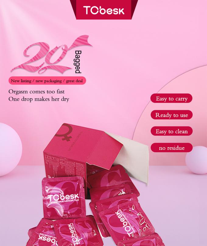 OEM/ODM  Body Safe Lubricants Portable Boxed Female Personal Lubricants 0