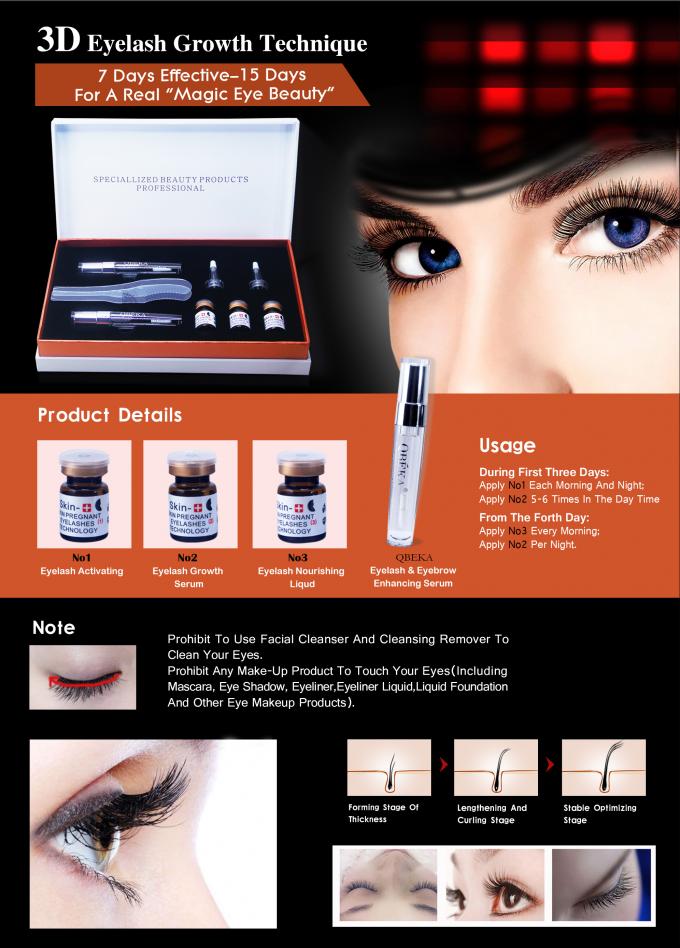 Moisturizing 3D Growth Enhancer Serum The Ultimate Solution for Rare Lashes and Brows 0