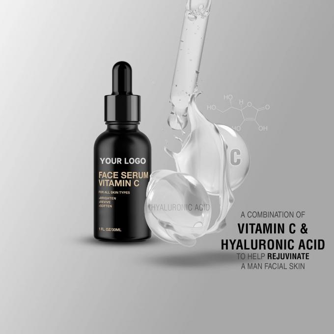 Experience the Benefits of Niacinamide Vitamin C Face Serum for Men Private Label 0