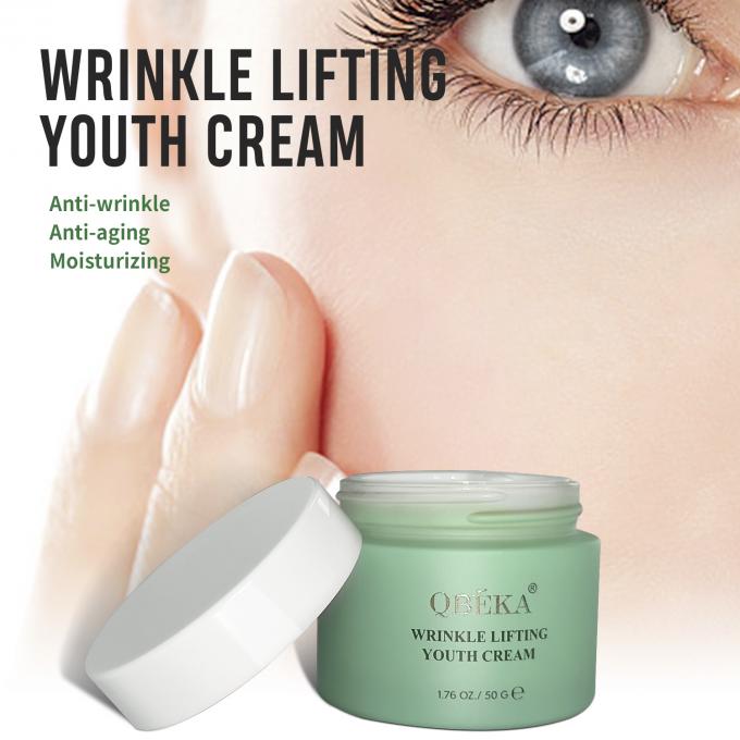 Anti-aging QBEKA Wrinkle Lifting Youth Cream with Lightening and Moisturizing Formula 0