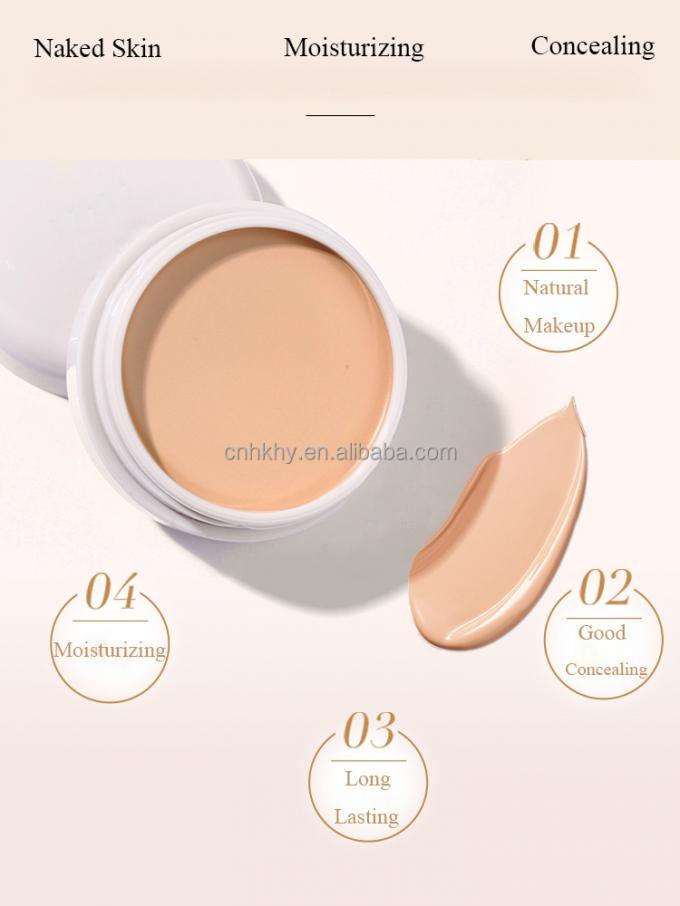 Concealing Makeup Foundation Cream for Natural and Moisturizing Base OEM ODM Service 4