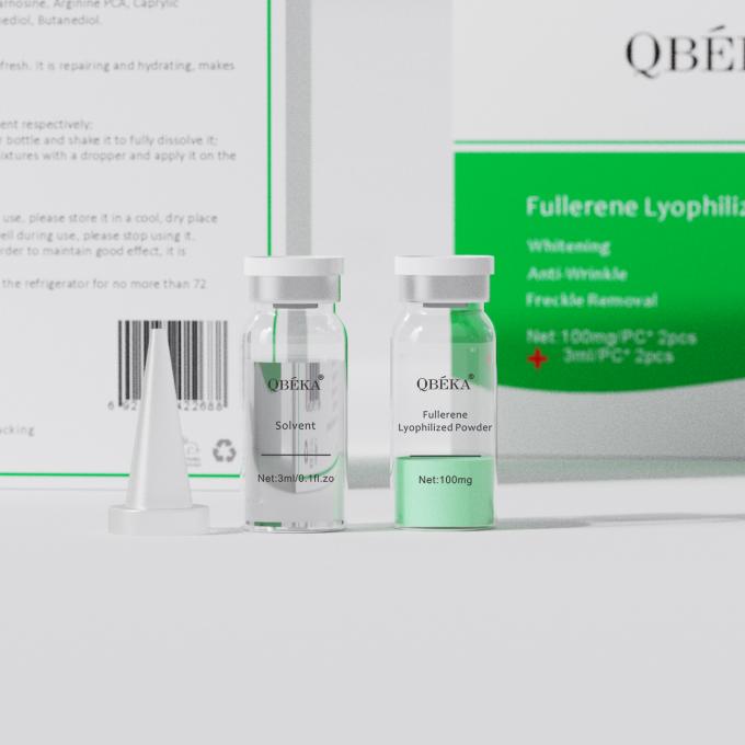 Powerful Fulerene Lyophilized Powder Serum for Whitening Anti-Aging on All Skin Types 2