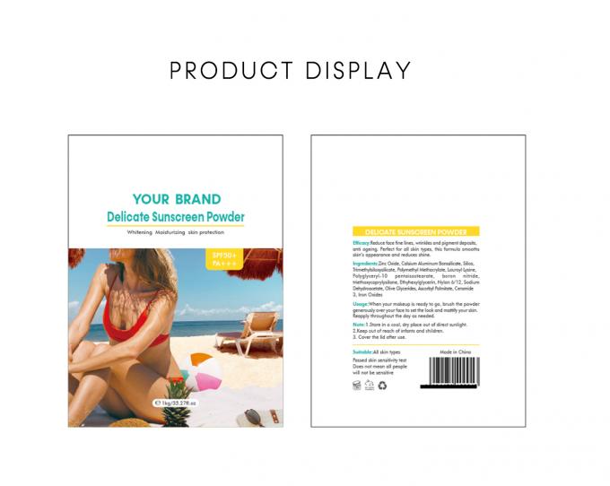 Powder Sunscreen SPF Dry Sunblock Mineral Powder UVA And UVB SPF for Cruelty-Free 3