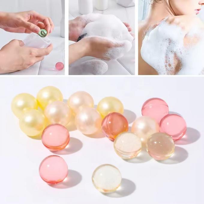 Essential Oil Bath Beads for Private Label Hotel Spa Moisturizing Capsule Body Care 4