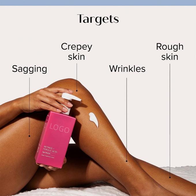 Retinol Ferulic Acid Body Lotion Firming Moisturizer Anti Aging Body Cream for Female 0