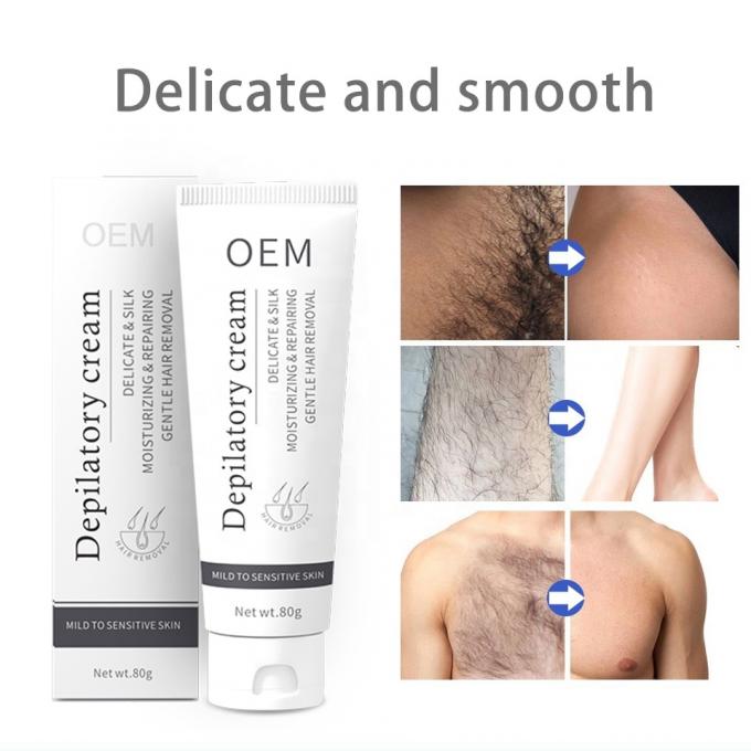 Herbal Hair Inhibitor for Sensitive Skin Herbal Ingredients Aloe Smell Gentle Formula 2