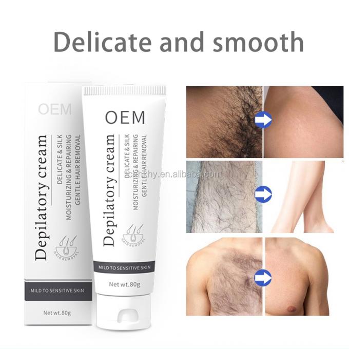 Herbal Hair Inhibitor for Sensitive Skin Herbal Ingredients Aloe Smell Gentle Formula 7