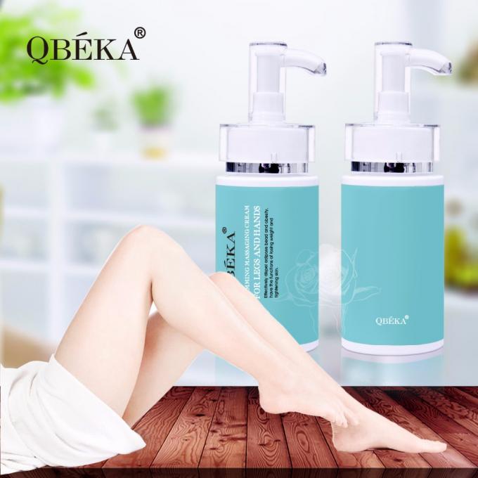 Body Slimming Massager Weight Loss QBEKA Jojoba Oil Hot Cream for Legs and Hands 4