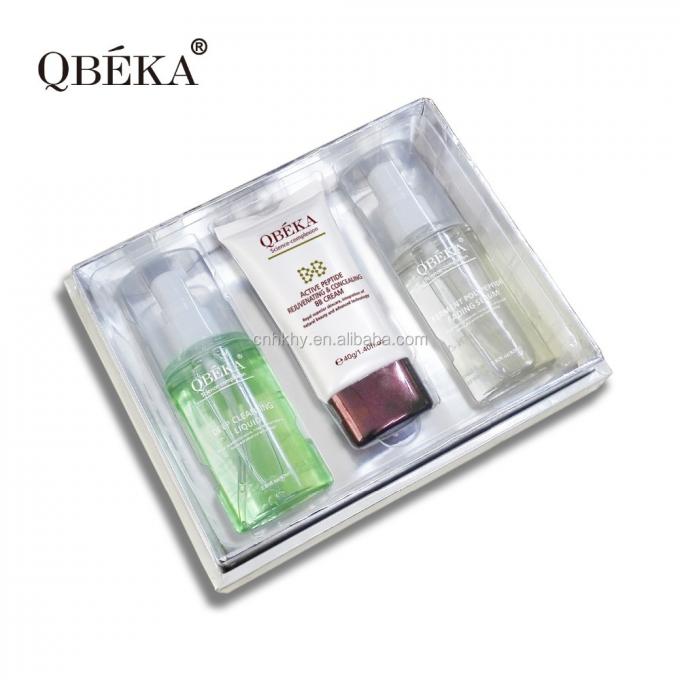 QBEKA Ferment Polypeptide Fading Serum Whitening Gold Facial Kit for Lifting Effect 1