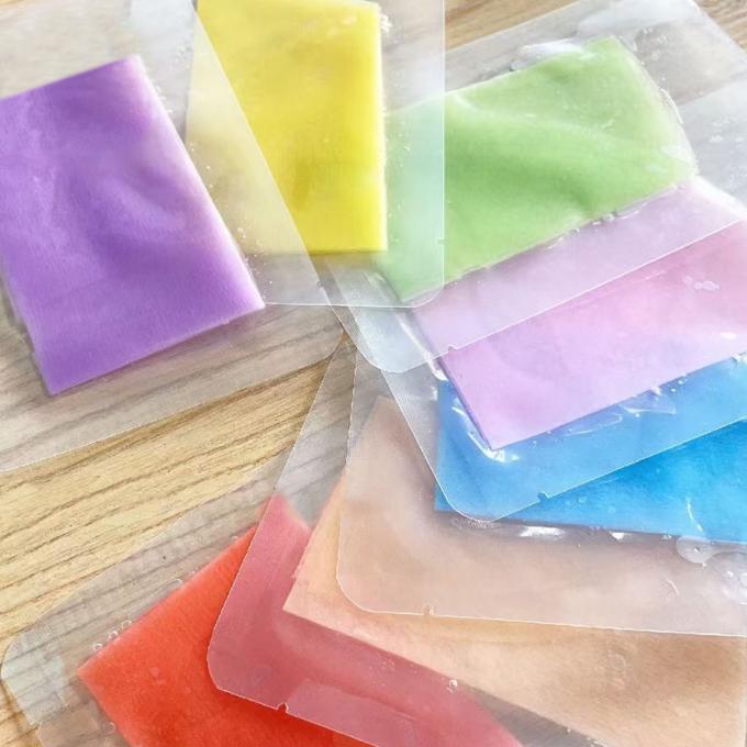 Multi-Colour Hyaluronic Acid Face Mask for Moisturizing and Brightening Unisex Skin 0