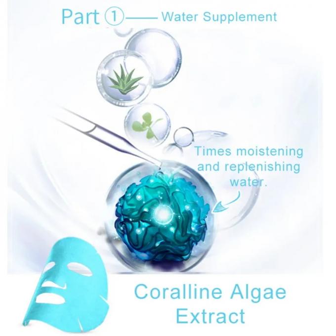 Multi-Colour Hyaluronic Acid Face Mask for Moisturizing and Brightening Unisex Skin 2