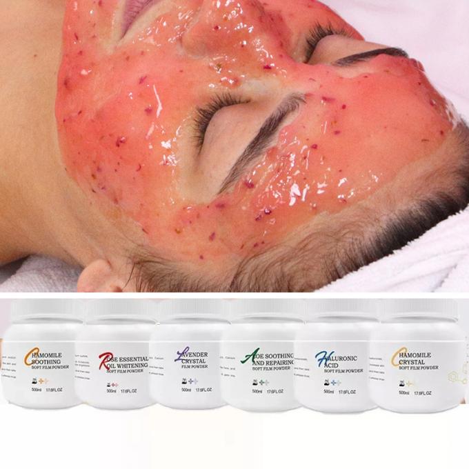 Home Peel-Off Lavender Jelly Mask Face Spa Anti Aging Hydrating Powder Mask Customized 0