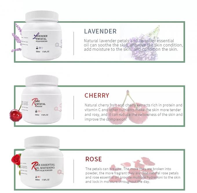 Home Peel-Off Lavender Jelly Mask Face Spa Anti Aging Hydrating Powder Mask Customized 2