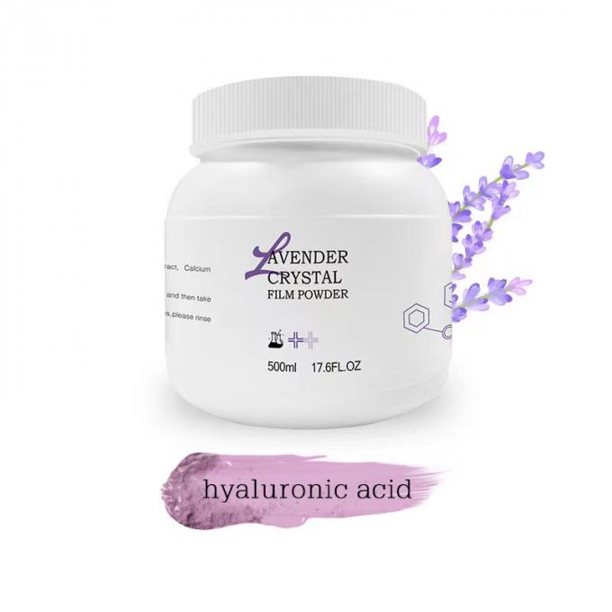 Home Peel-Off Lavender Jelly Mask Face Spa Anti Aging Hydrating Powder Mask Customized 6