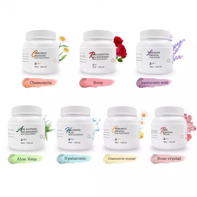 Customized Skin Care Beauty Rose Jelly Mask Hydrating Powder for Face and Body Spa 7