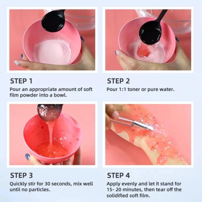 Facial Care Mud Mask Peel-off Jelly Mask Powder 200g Volume Main Ingredient Collagen 10