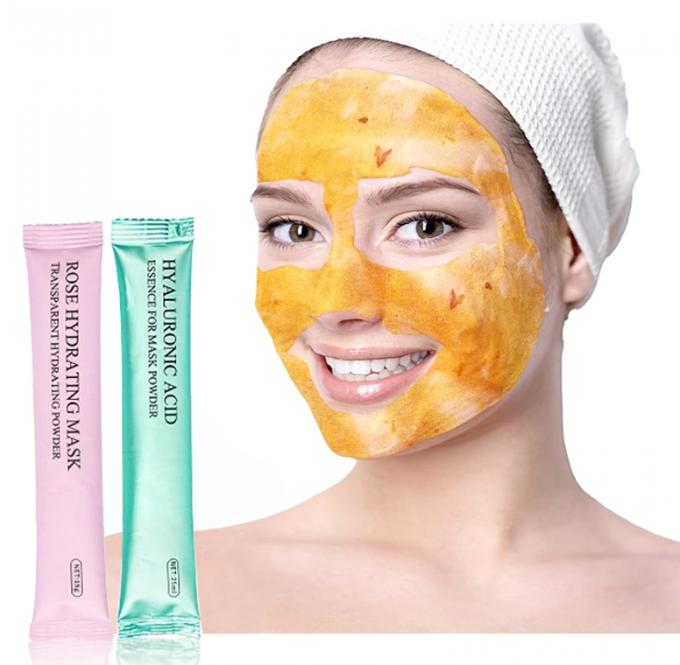 Private Label Hyaluronic Acid Face Mask Whitening Function Facial Mask Soft Mud Mask 3