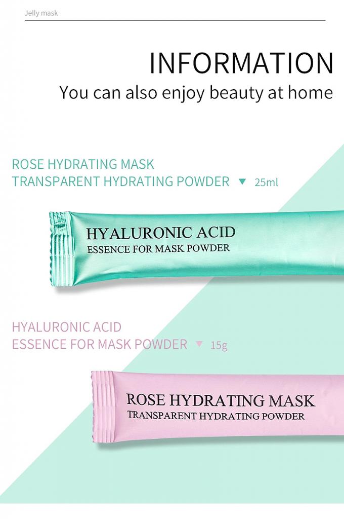 Private Label Hyaluronic Acid Face Mask Whitening Function Facial Mask Soft Mud Mask 9