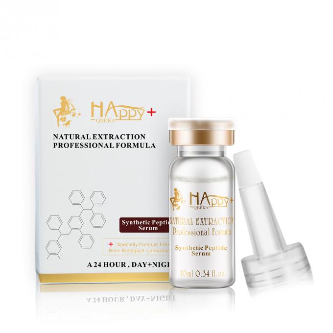 Serum for Firming and Tightening Skin Happy QBEKA Anti Wrinkle Synthetic Peptide 10ml 0