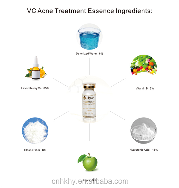 Regular Size Organic Vitamin C Purifying Whitening Anti Freckles Ampoules Quantity 1000 3