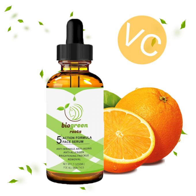 Regular Size Organic Vitamin C Purifying Whitening Anti Freckles Ampoules Quantity 1000 5