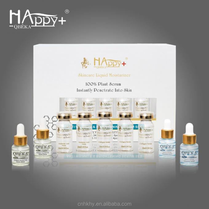 QBEKA Most Popular Anti Wrinkle Brightening Serum Set Skin Revitalizer with Collagen 1