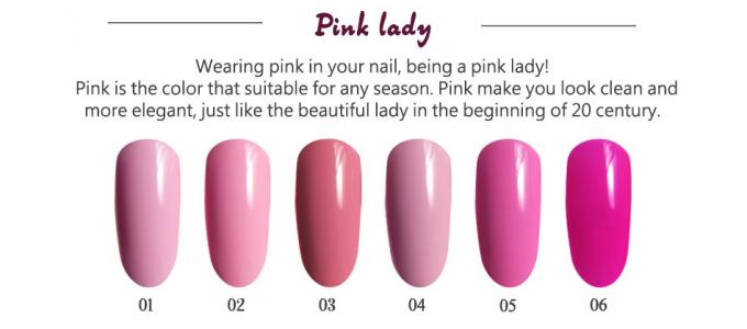 Vibrant and Long-lasting Multi-color UV Gel Nail Polish with Acrylates Copolymer 9
