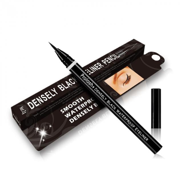 Effortlessly Achieve a Dramatic Look with Densely Black Waterproof Liquid Eyeliner Pen 0