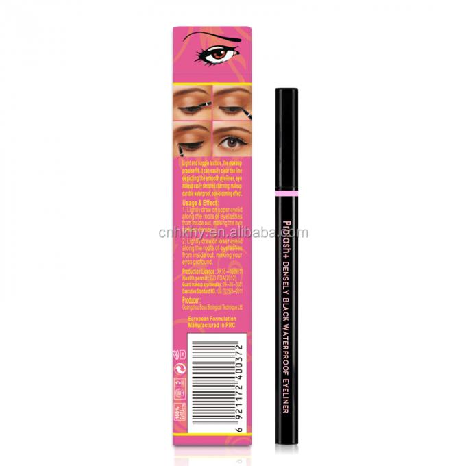 Carbon Black Eyeliner Pencil Water Activated Private Label Eyeliner in Rose Gold Color 0