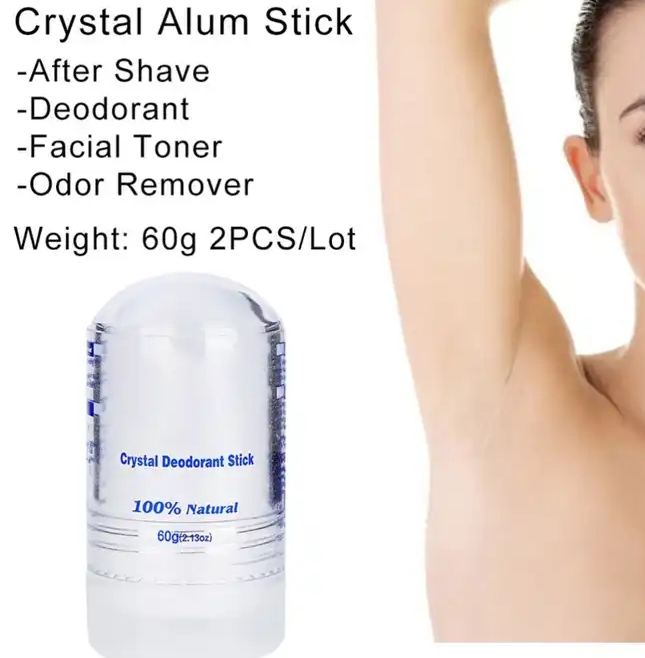 Customized Fragrance Alum Crystal Stone Deodorant for Women Long Lasting Fragrance Balm 7