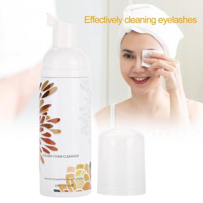 Custom Private Label Logo Lash Wash Cleaning Eyelash Shampoo Product Liquid Form for Face 4