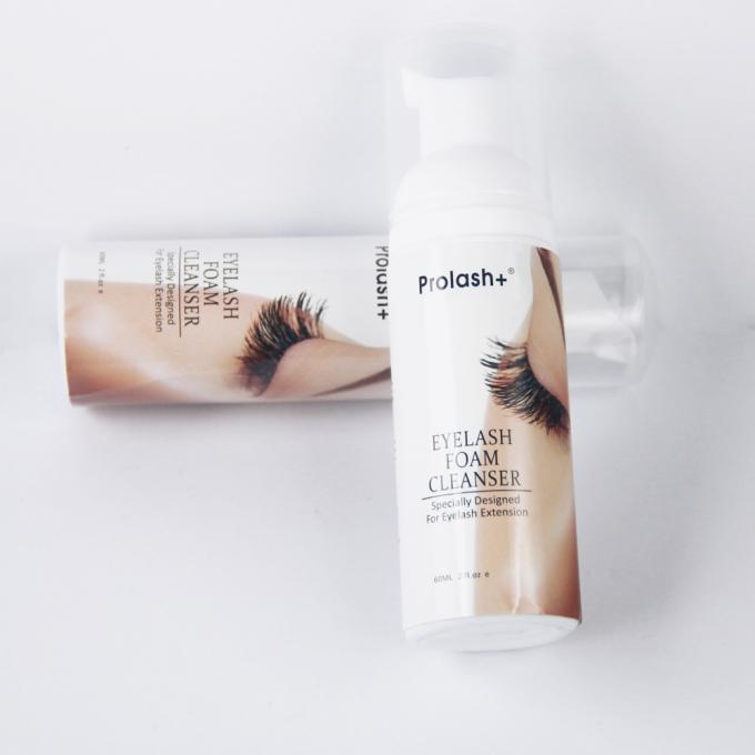Custom Private Label Logo Lash Wash Cleaning Eyelash Shampoo Product Liquid Form for Face 8