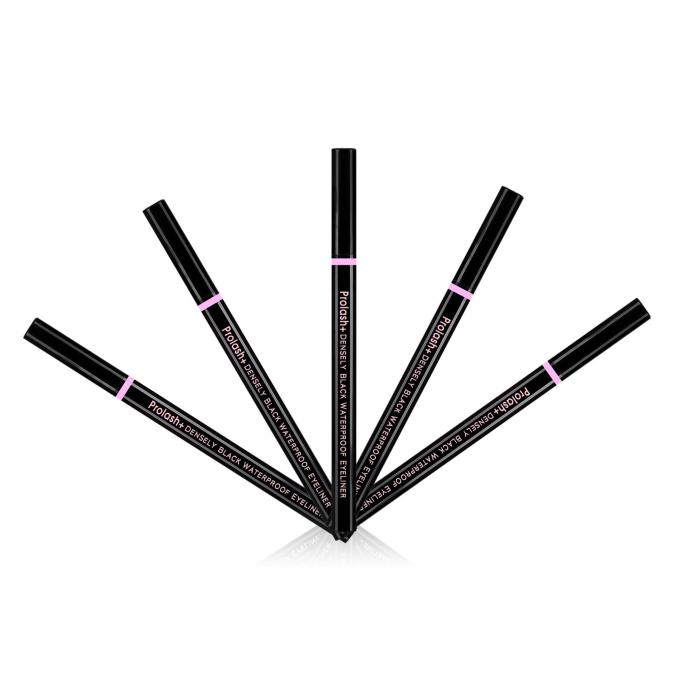 Carbon Black Eyeliner Pencil Water Activated Private Label Eyeliner in Rose Gold Color 5