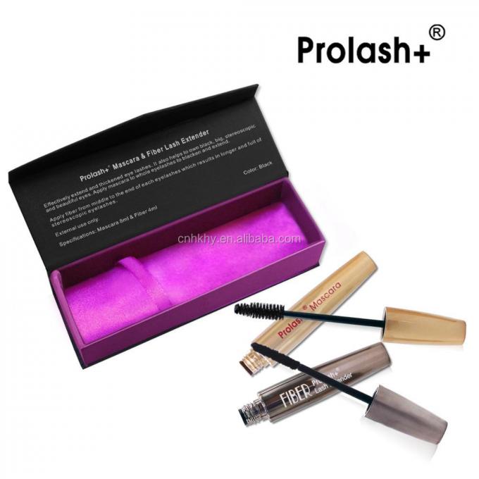 Unique Makeup Waterproof 3D Lashes Mascara with Lash Growth Product and Natural Fiber 2