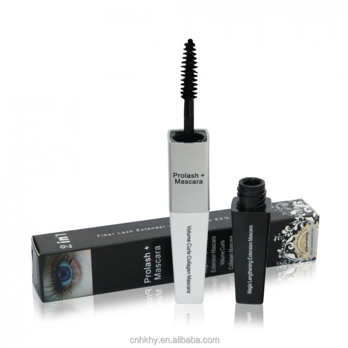 OEM Cosmetic Mascara Lengthening Eyelash Fiber Mascara for Stronger and Longer Lashes 7