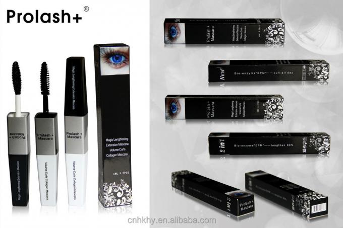 OEM Cosmetic Mascara Lengthening Eyelash Fiber Mascara for Stronger and Longer Lashes 9